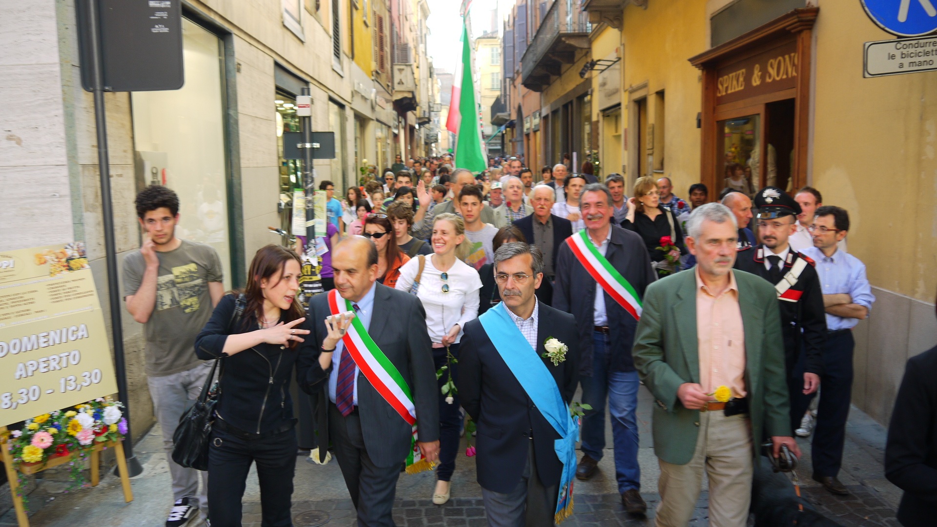 Capaci e Brindisi. Il presidente Trespidi alla marcia anti violenza di sindacati...